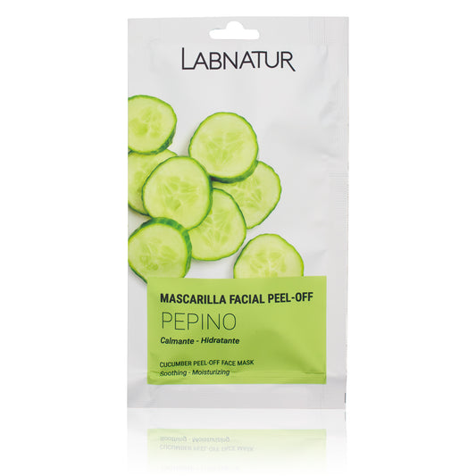 Mascarilla Facial Peel Off de Pepino Labnatur 10 ml | Hidratante y Refrescante | Todo Tipo de Pieles | Vegano_0