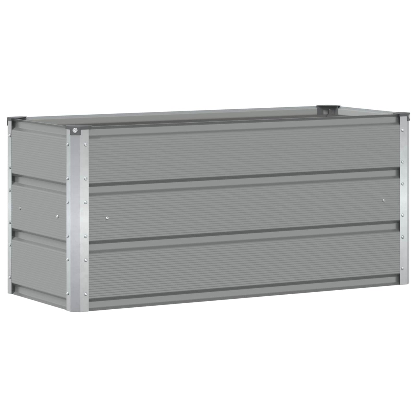Jardinera Gris Claro 100 X 40 X 45 Cm Acero_0