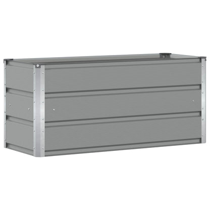 Jardinera Gris Claro 100 X 40 X 45 Cm Acero_0