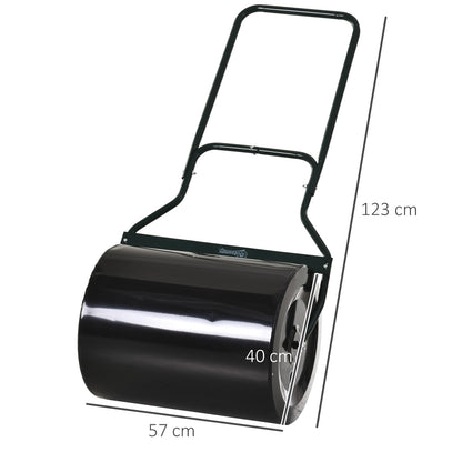Outsunny Rodillo Para Césped Con Capacidad De 60l Diámetro De 50cm_2