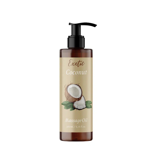 QKnatur - Aceite De Masaje De Coco - 200ml - Para Masajes Corporales Relajantes Y Revitalizantes - Hidratante_0