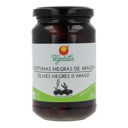 Aceitunas negras de Aragón Vegetalia 220g