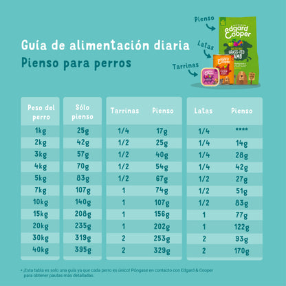 Tarrina de comida para perros con salmón y pavo sin cereales | Edgard &amp; Cooper 150 g