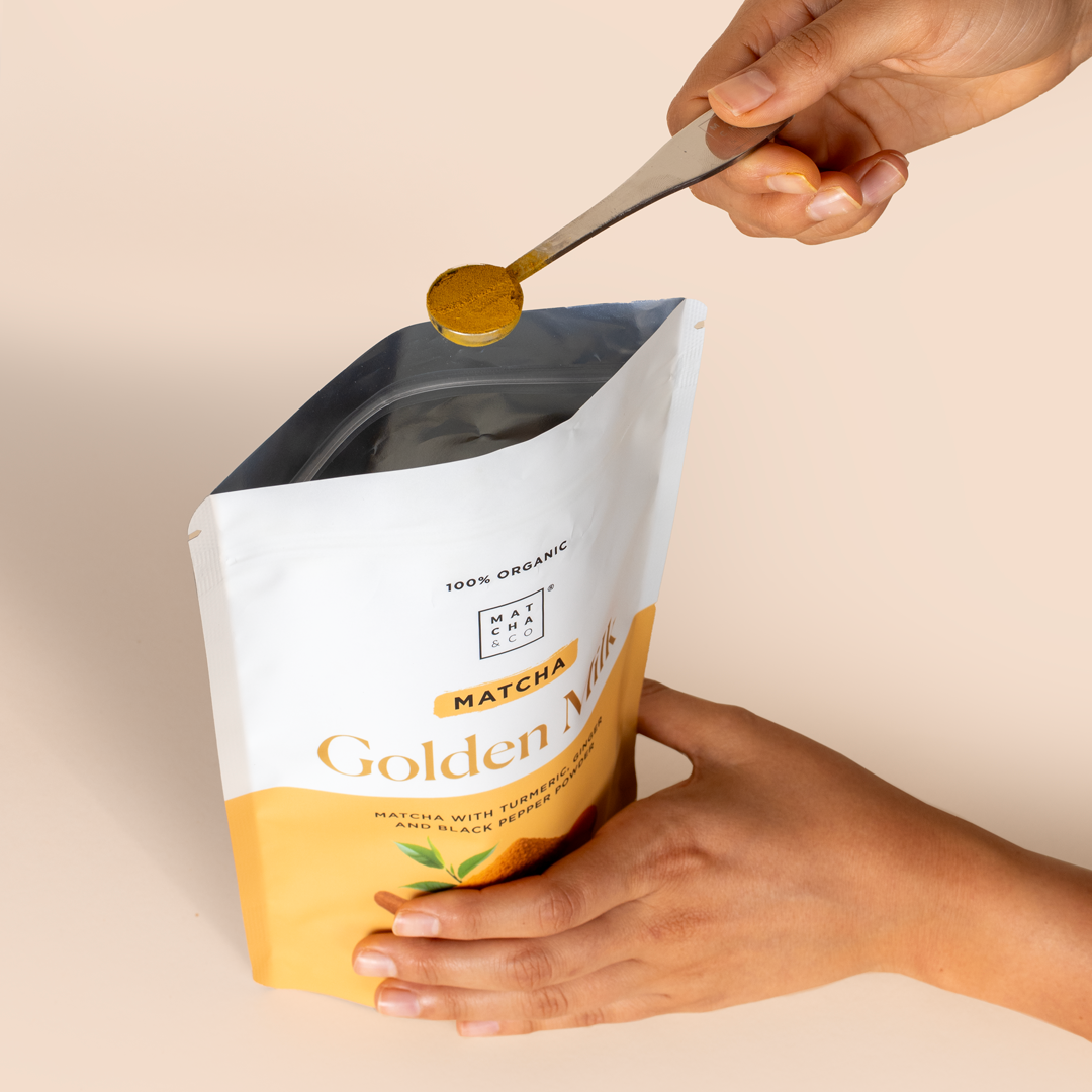 Matcha Golden Milk ecológico Matcha & CO 80 g