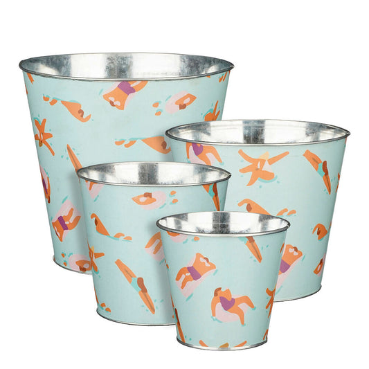 Macetero Zinc Azul Piscina 13cm_0