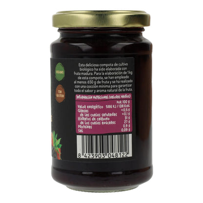 Compota de Frutos Rojos BIO Biocop 265 g