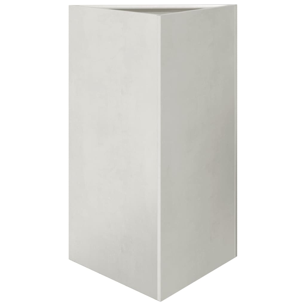 Jardineras Triangulares 2 Uds Acero Inoxidable 50x43x75 Cm_4