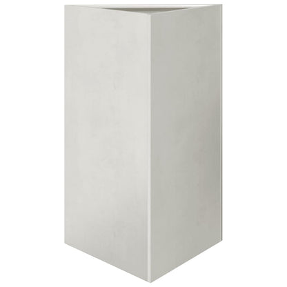 Jardineras Triangulares 2 Uds Acero Inoxidable 50x43x75 Cm_4