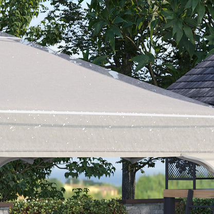 Outsunny Cubierta Protectora Para Gazebo 3x3 M Cubierta Impermeable Para Pérgola_5