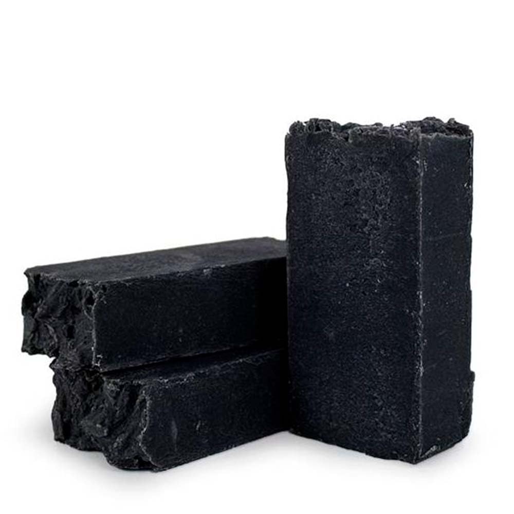 Pack 10 Jabón Natural De Carbón Activo. Reduce El Exceso De Grasa. Elimina Espinillas Y Puntos Negros - Exfoliante Suave_0