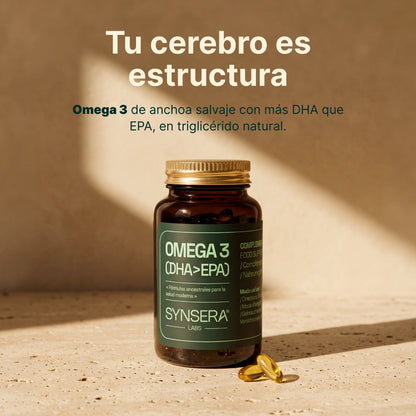 Omega 3 (dha > Epa) 90 Cápsulas Synsera Labs_3