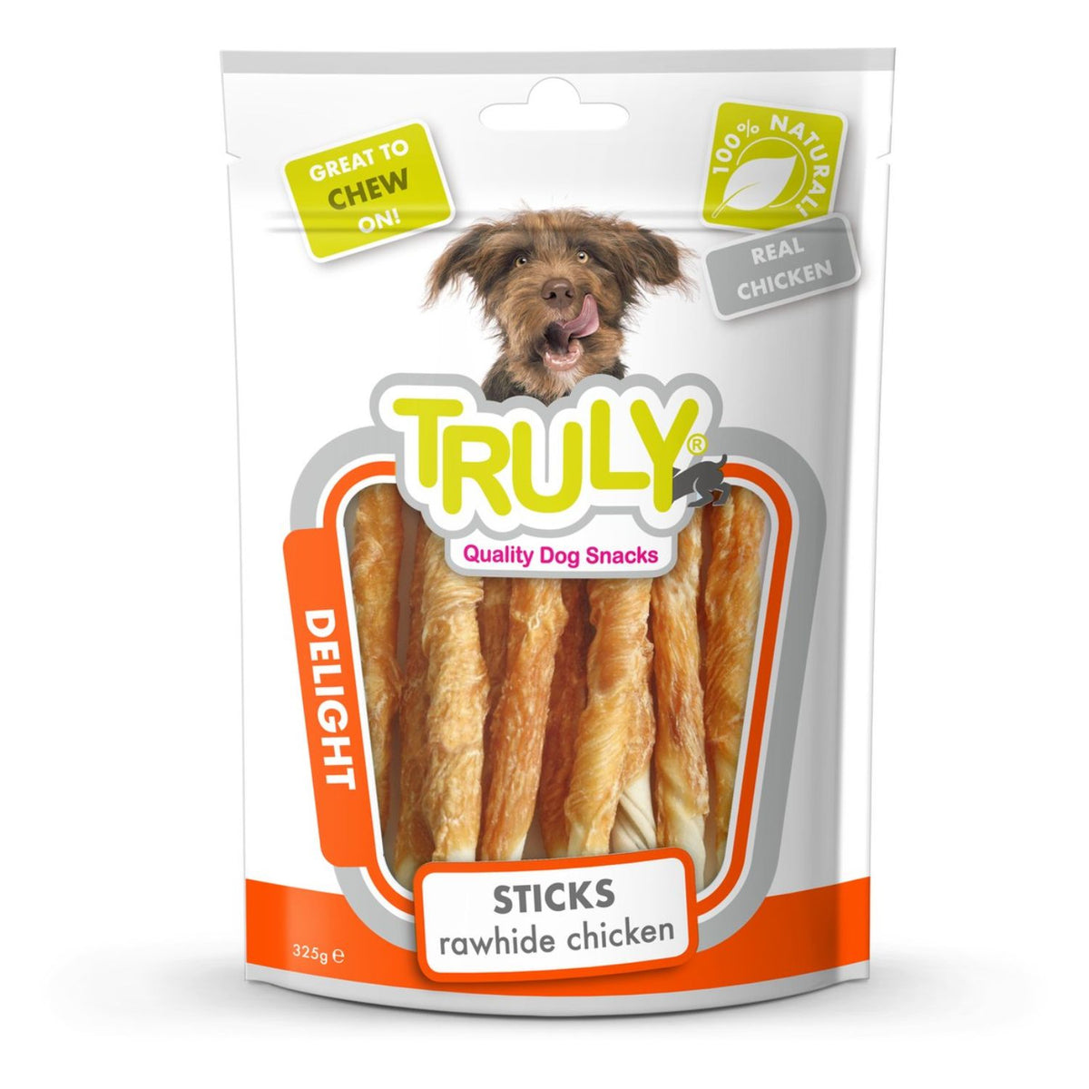 Snack Para Perro Palito De Vacuno Con Pollo Truly 12 Bolsas X 85gr 12x85gr_1