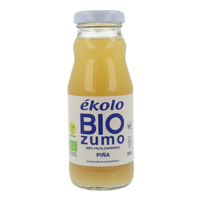Zumo de Piña Bio 100% exprimido Ékolo 200 ml