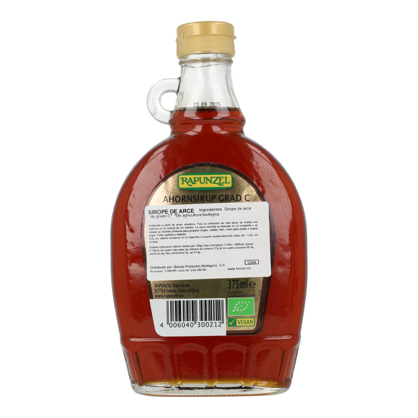 Sirope de Arce BIO Rapunzel 375 ml