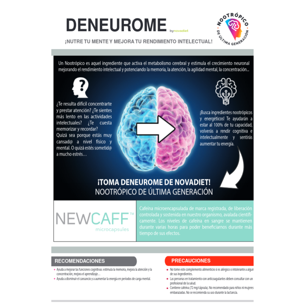 Deneurome Novadiet 30 cápsulas