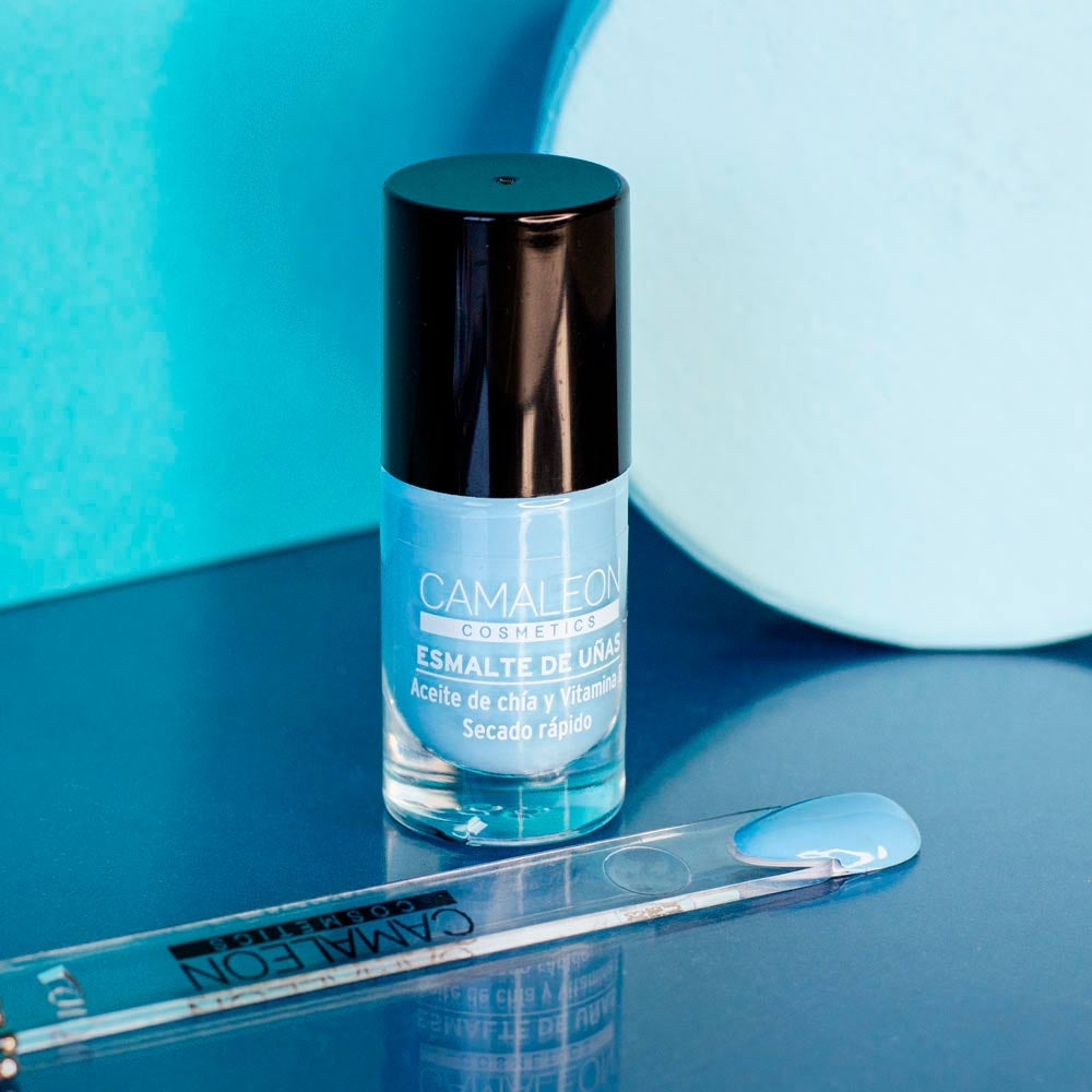 Pintauñas Azul Cielo 6ml Camaleon Cosmetics_2