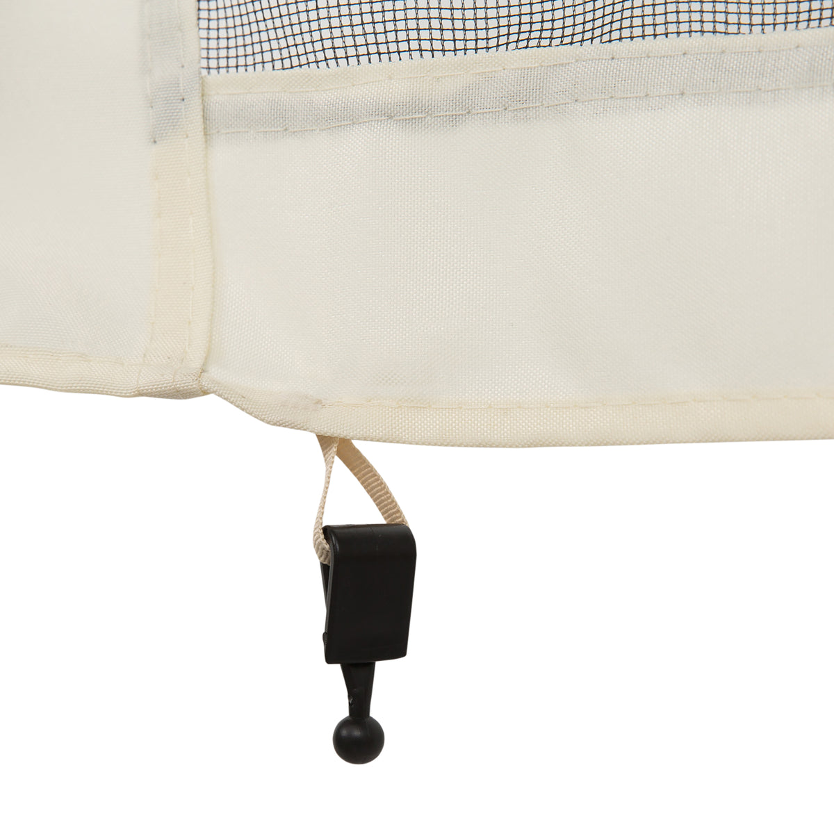 4 Paneles Laterales De Mosquitera Para Carpa Outsunny Negro 352x207cm_4
