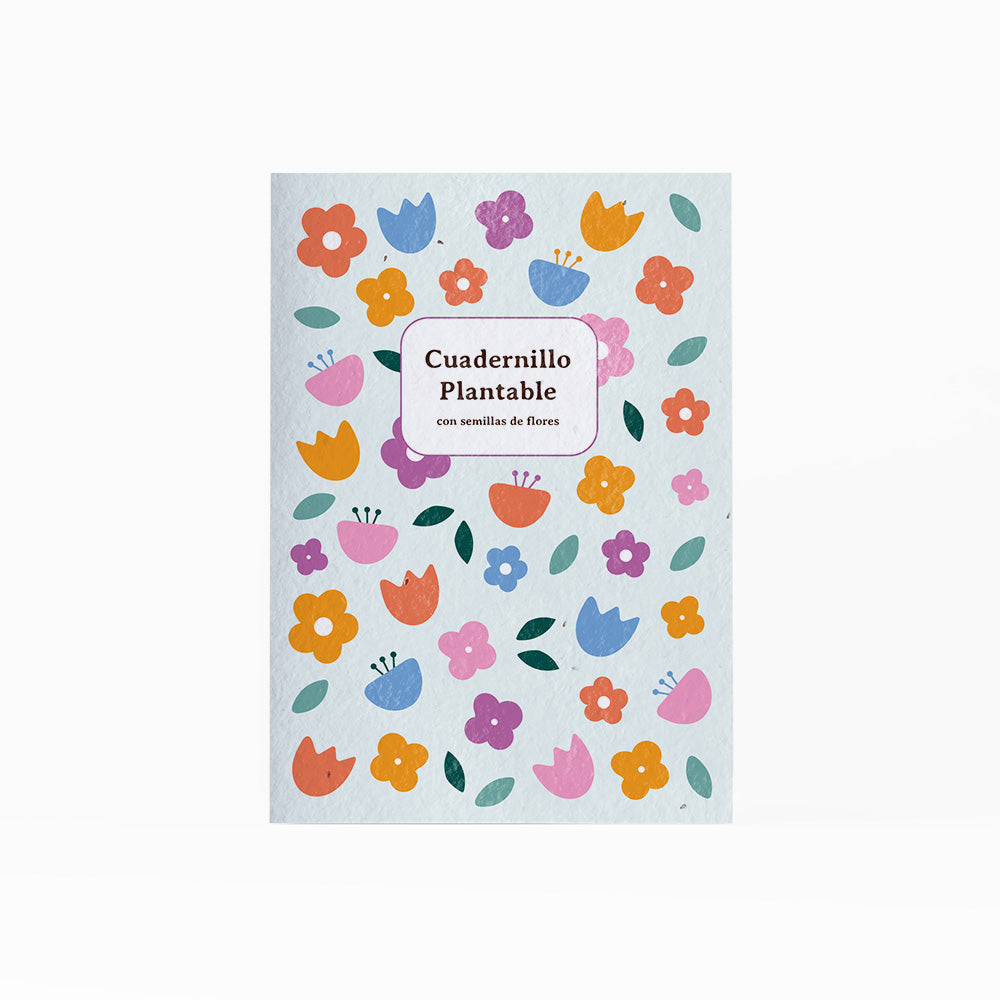 Cuaderno Plantable A5 con Semillas de Flores – Escribe, Planta y Hazlo Florecer - Resetea_0