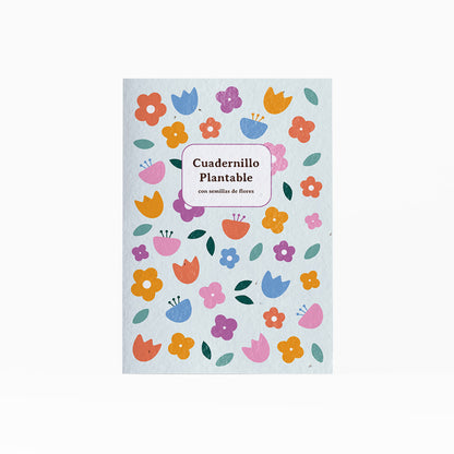Cuaderno Plantable A5 con Semillas de Flores – Escribe, Planta y Hazlo Florecer - Resetea_0