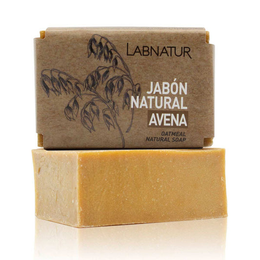 Jabón Natural Avena Labnatur 100 g | Calma y Protege | Piel Sensible | Vegano_0