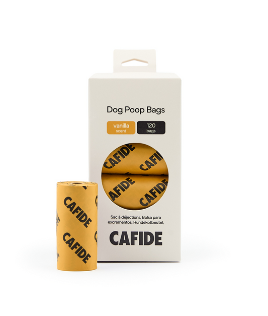 Cafide Bolsa De Excrementos Compostable Para Perros Aroma A Vainilla. Modelo Lea. (120 Bolsas)_0