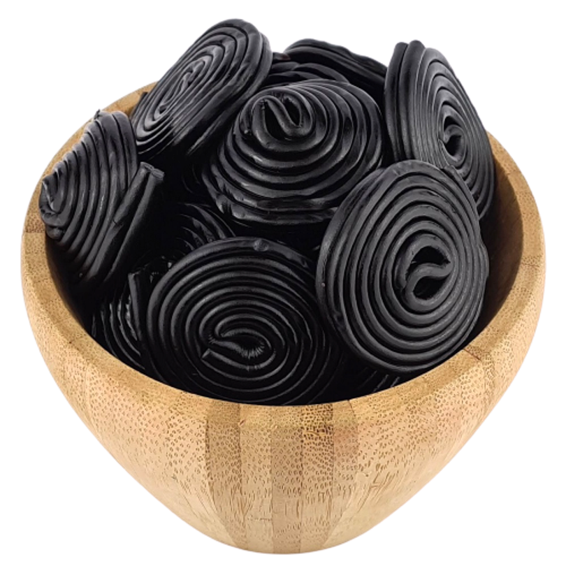 Caramelos Rollitos De Regaliz Bio A Granel 5 Kg_0