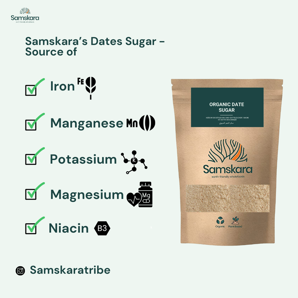 Azúcar De Dátil Bio - 10kg | Superalimento Ecológico Vegano Para Batidos, Smoothies Y Zumos, Sin Azúcares Añadidos_5