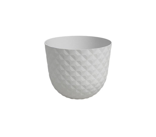 Artevasi Macetero Havana Tropical Blanco De Plástico Reciclado 50cm_0