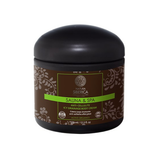 Crema corporal helada drenante anticelulítica Natura Siberica 370 ml