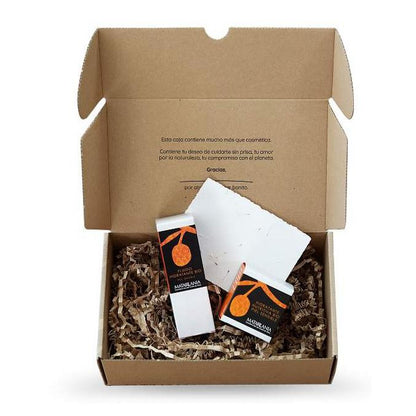 Pack Regalo Sol&amp;Luna Piel Sensible: Fluido 60 ml + Hidratante Nutritiva 30 ml, Matarrania, 270gr