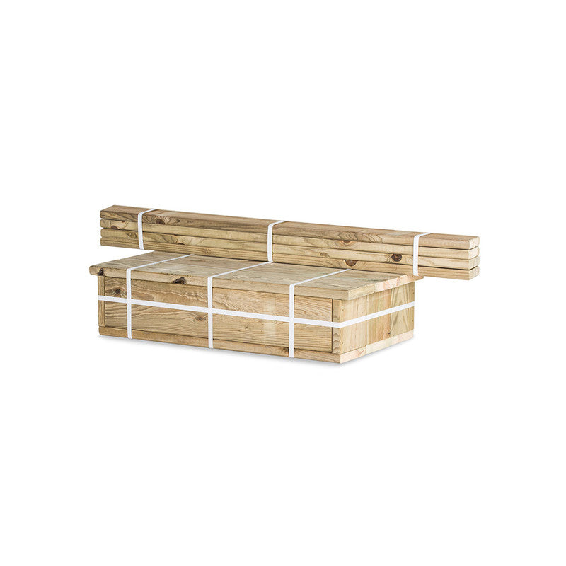 Jardinera Vertical Madera Tratada Exterior Stand Line Island KD 3B Hortalia_3