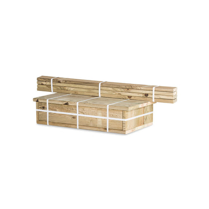 Jardinera Vertical Madera Tratada Exterior Stand Line Island KD 3B Hortalia_3