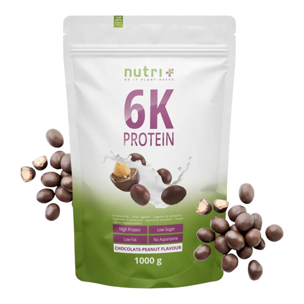 Proteína Vegana En Polvo 1 Kg, 6 Fuentes Vegetales - Nutri+ Vegan 6k_0
