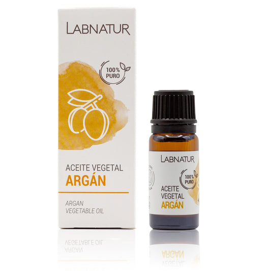 Aceite Vegetal de Argán 100% Puro Labnatur 10 ml | Nutre y Suaviza | Rostro, Cabello, Barba y Uñas | Vegano_0