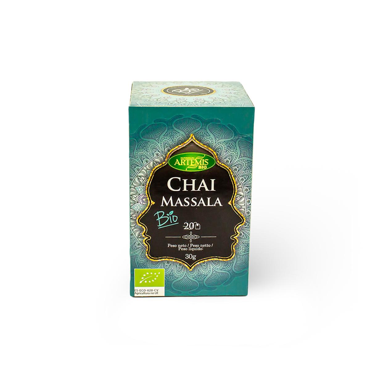 Chai Massala para infusión Artemis Bio 20 bolsitas