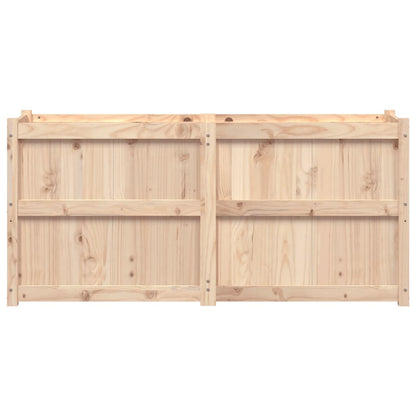 Jardinera De Madera Maciza De Pino 150x50x70 Cm_4
