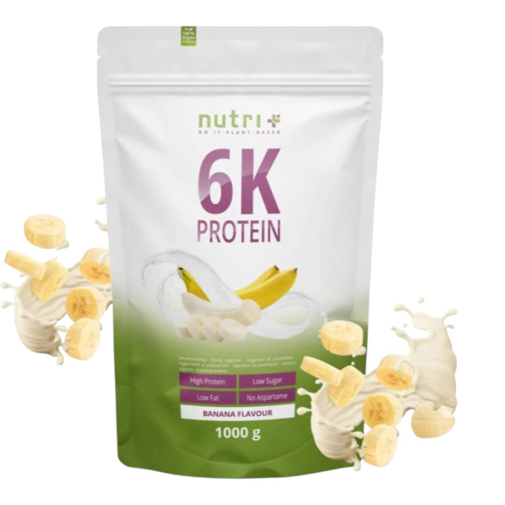 Vegan 6k Protein Powder 1 Kg Banana_0