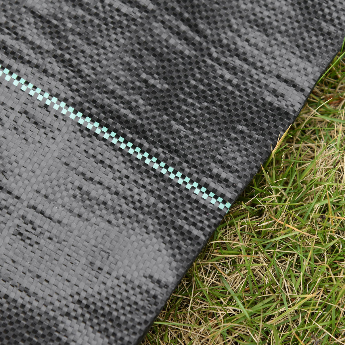 Rollo De Malla Geotextil Outsunny Negro 200x5000 Cm_3