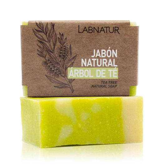 Jabón Natural Árbol de Té Labnatur 100 g | Purifica y Regula el Sebo | Piel Grasa | Vegano_0