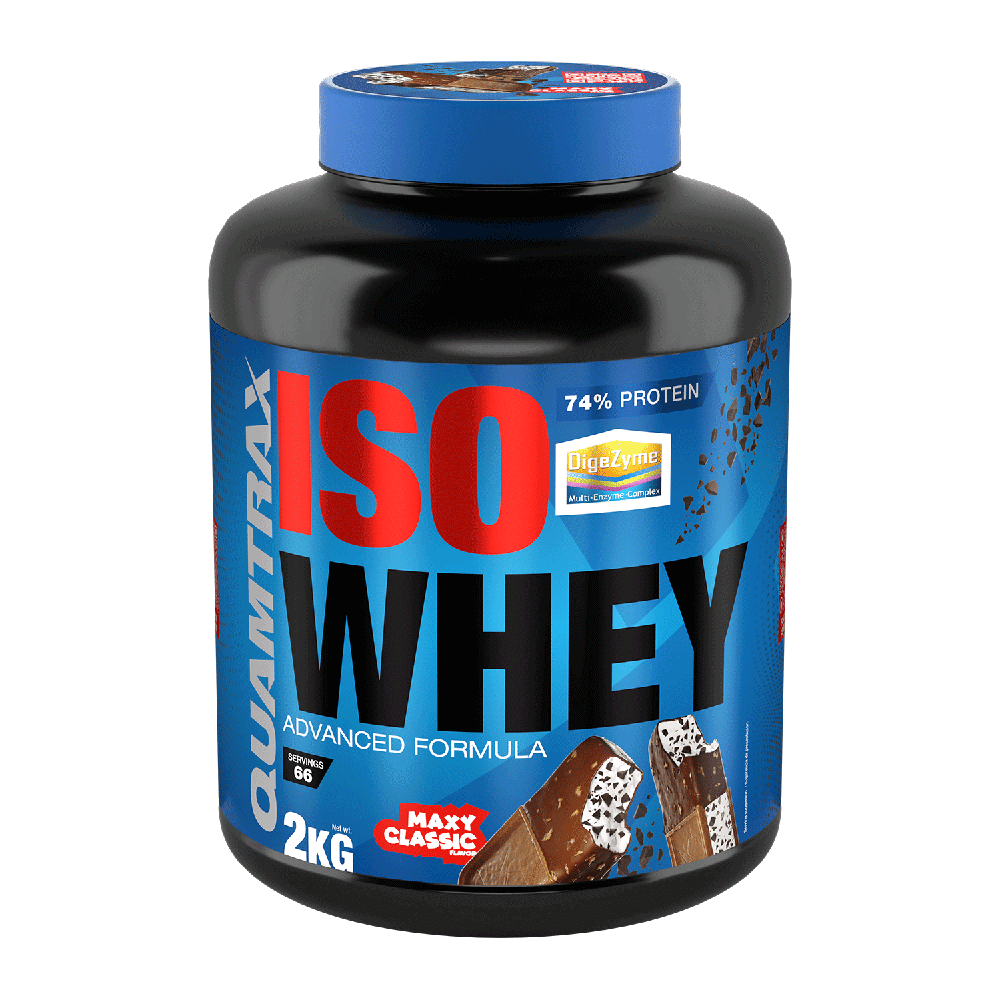 Isowhey - 2kg - Sandwich De Helado - Proteína De Aislado De Suero Isolate - Quamtrax_0