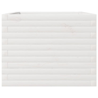 Jardinera De Madera Maciza De Pino Blanco 110x60x45,5 Cm_5
