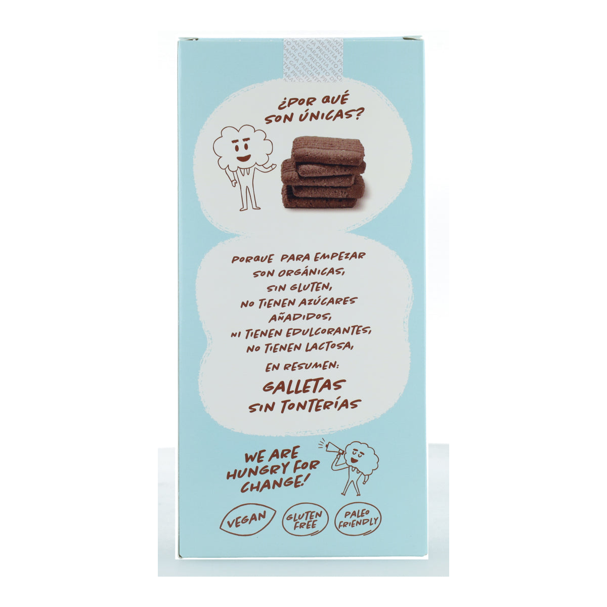 Galletas cookies sabor cacao BIO Natruly 125 g