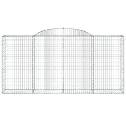 Cestas Gaviones 30 Uds Forma De Arco Hierro 300x50x140/160 Cm_3