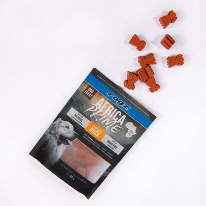 Rogz Snack Para Perros Sabor Pato 6x100g Premio Semihúmedo_3
