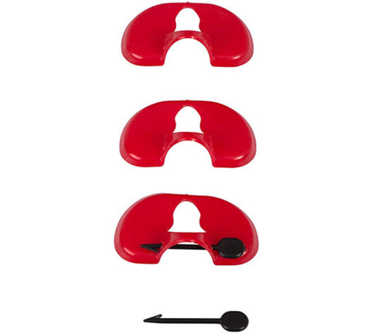 Gafas Antipicaje - Evita El Picaje Y El Canibalismo En Gallinas Y Faisanes Jóvenes (bolsa De 100 Unidades) - Tamaño Pequeño (32 Mm)_0