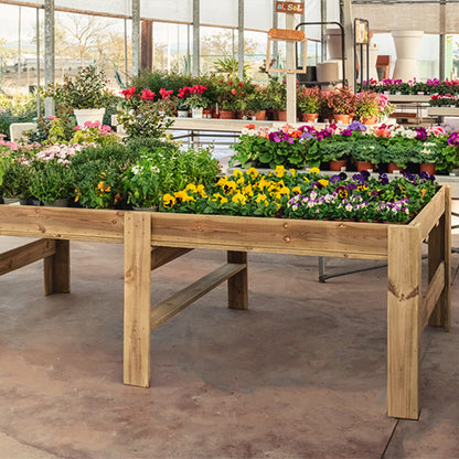Mesa Expositora De Madera Blossom Hortalia_2