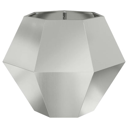 Jardinera Plateado 75 X 75 X 60 Cm Acero Galvanizado_4
