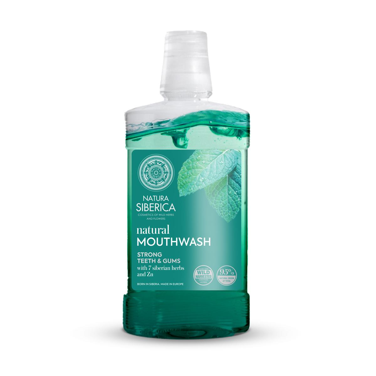 Enjuague natural bucal natural 7 hierbas siberianas & ZN Natura Siberica 520 ml