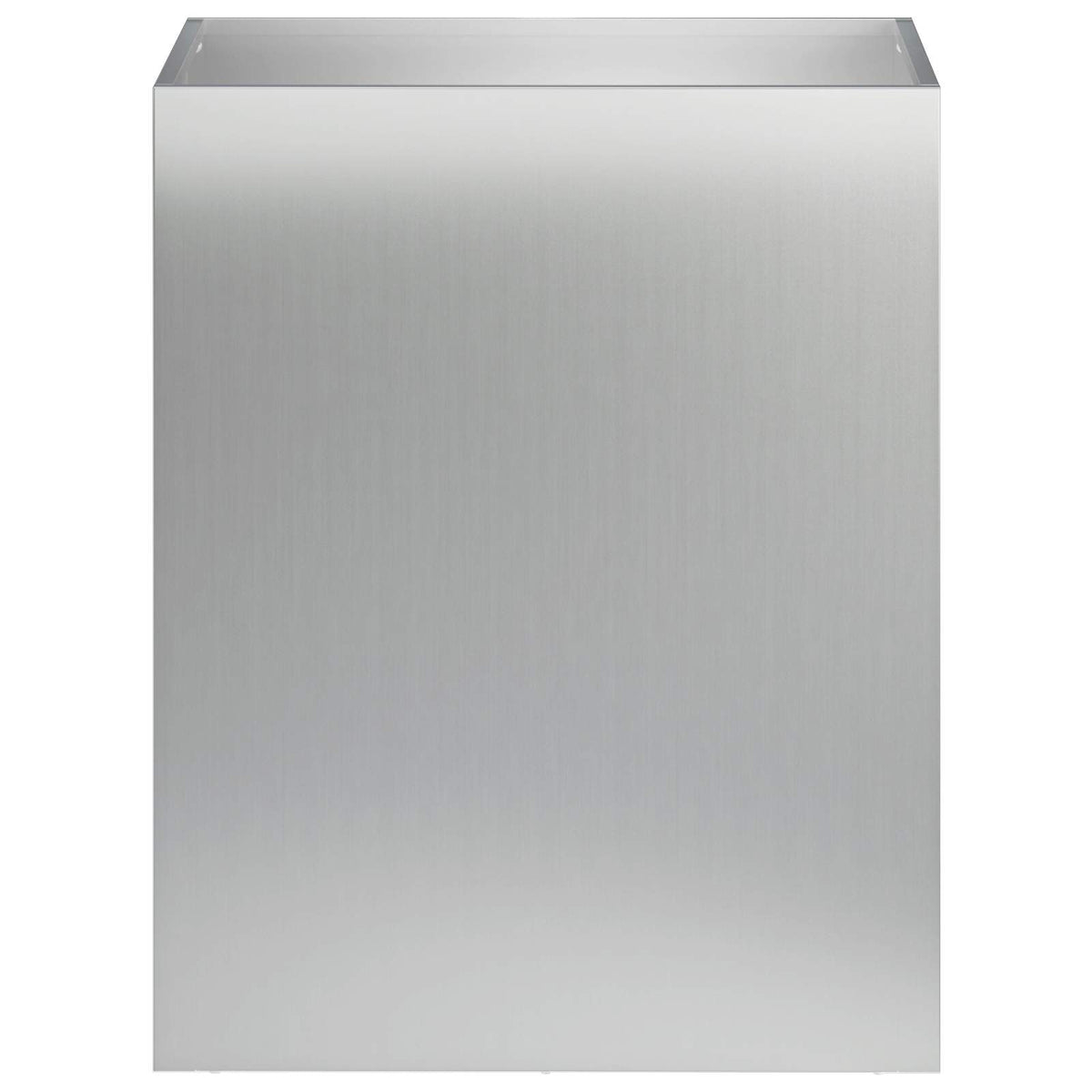 Macetero De Jardín Plateado 40 X 30 X 50 Cm Acero Galvanizado_2