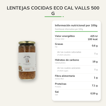 Información nutricional